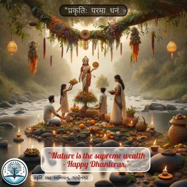 Embracing Nature: The Essence of Wealth on Dhanteras